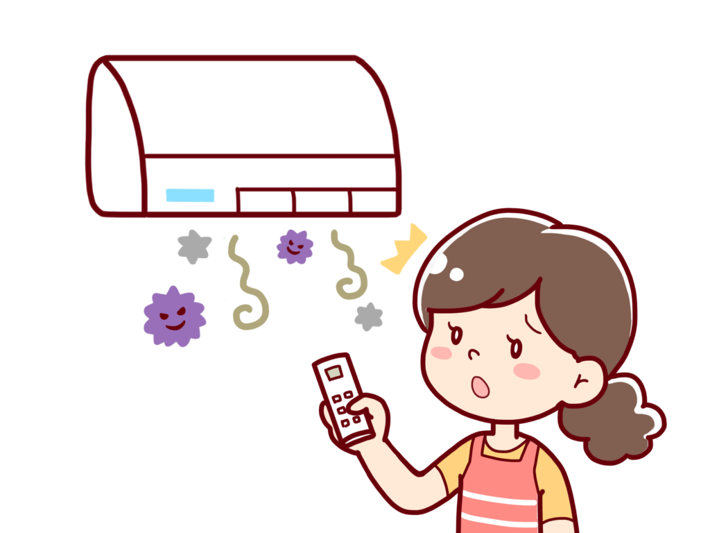 エアコンにカビが生える理由と対策|冷房だけ使う方も要注意!自然派クリーニングHappyLifeのエアコンクリーニングとは?
