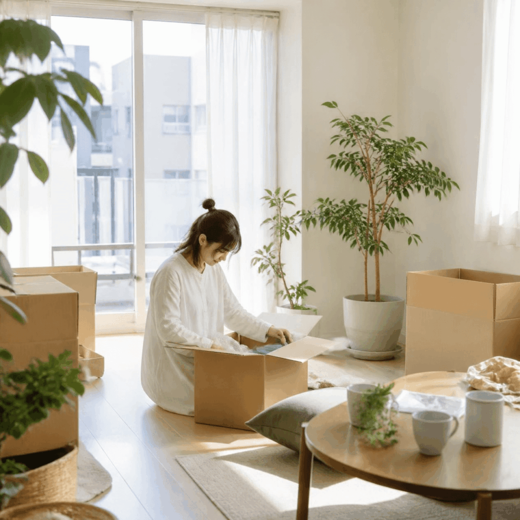引越し前の片付けと掃除|荷物を減らして新生活をすっきり始めるコツ